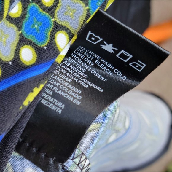 Perceptions Petite Blue Short Sleeve Pleated Front Dress Petite Small PS 994 - Picture 5 of 5